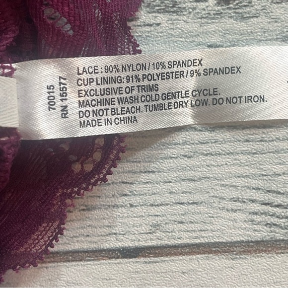 Blake & Co. Lace Racerback Bralette Large - Picture 8 of 8